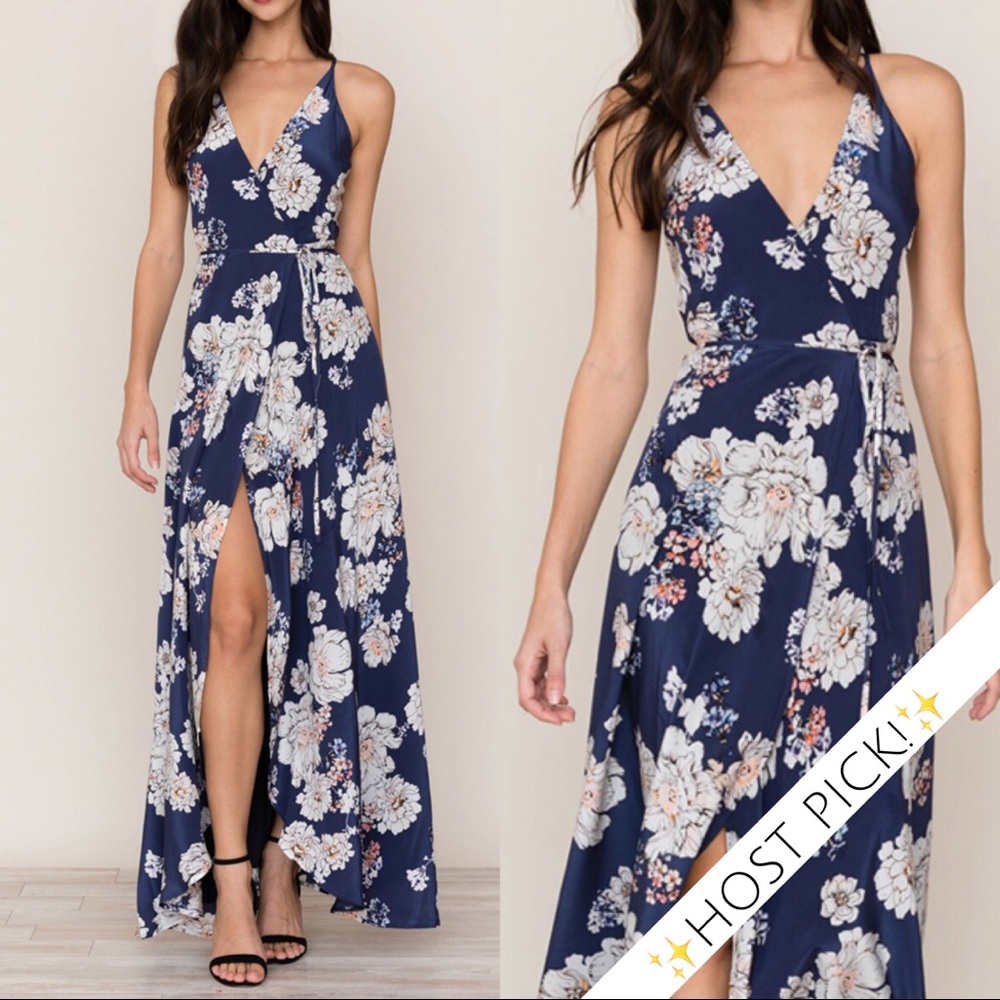 NEW Yumi Kim Blue Floral Women’s Maxi